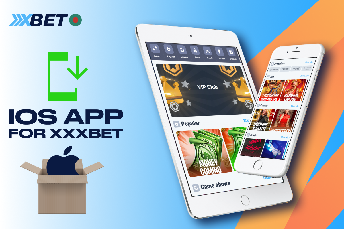 Bangladeshis can install the XXXBet app for iOS and access all casino features