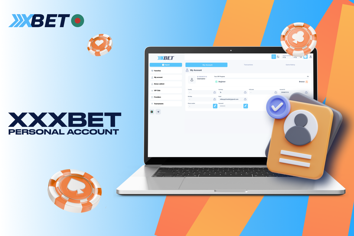 Players from Bangladesh will find all the necessary information about account status, transactions and game history in XXXBets personal cabinet